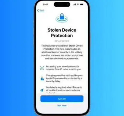 周矶办事处苹果授权维修店分享被盗设备保护功能开启方法 