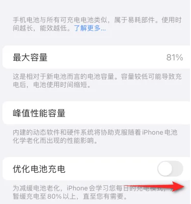 周矶办事处苹果15维修分享iPhone15充电到80%就充不进电了怎么办 